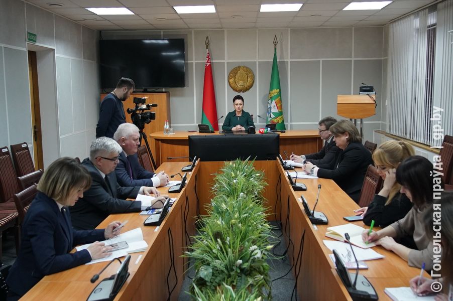 Научно-инновационный потенциал Гомельской области обсудили на пресс-конференции в облисполкоме