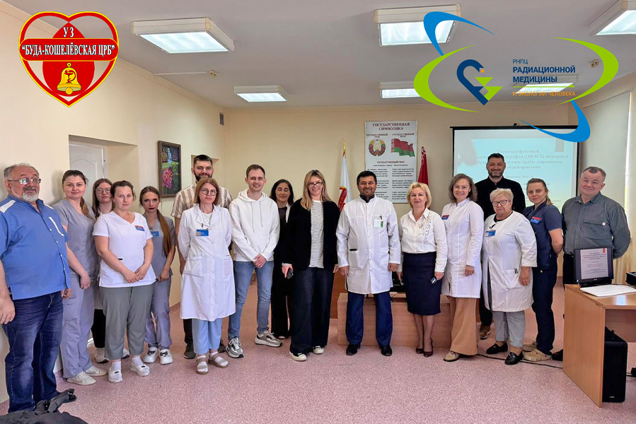 Специалистов РНПЦ ждали и встречали в Буда-Кошелёво