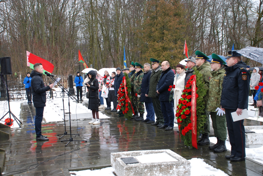 22 февраля 2024 года состоялся районный митинг посвященный Дню защитника Отечества и Вооруженных сил Республики Беларусь